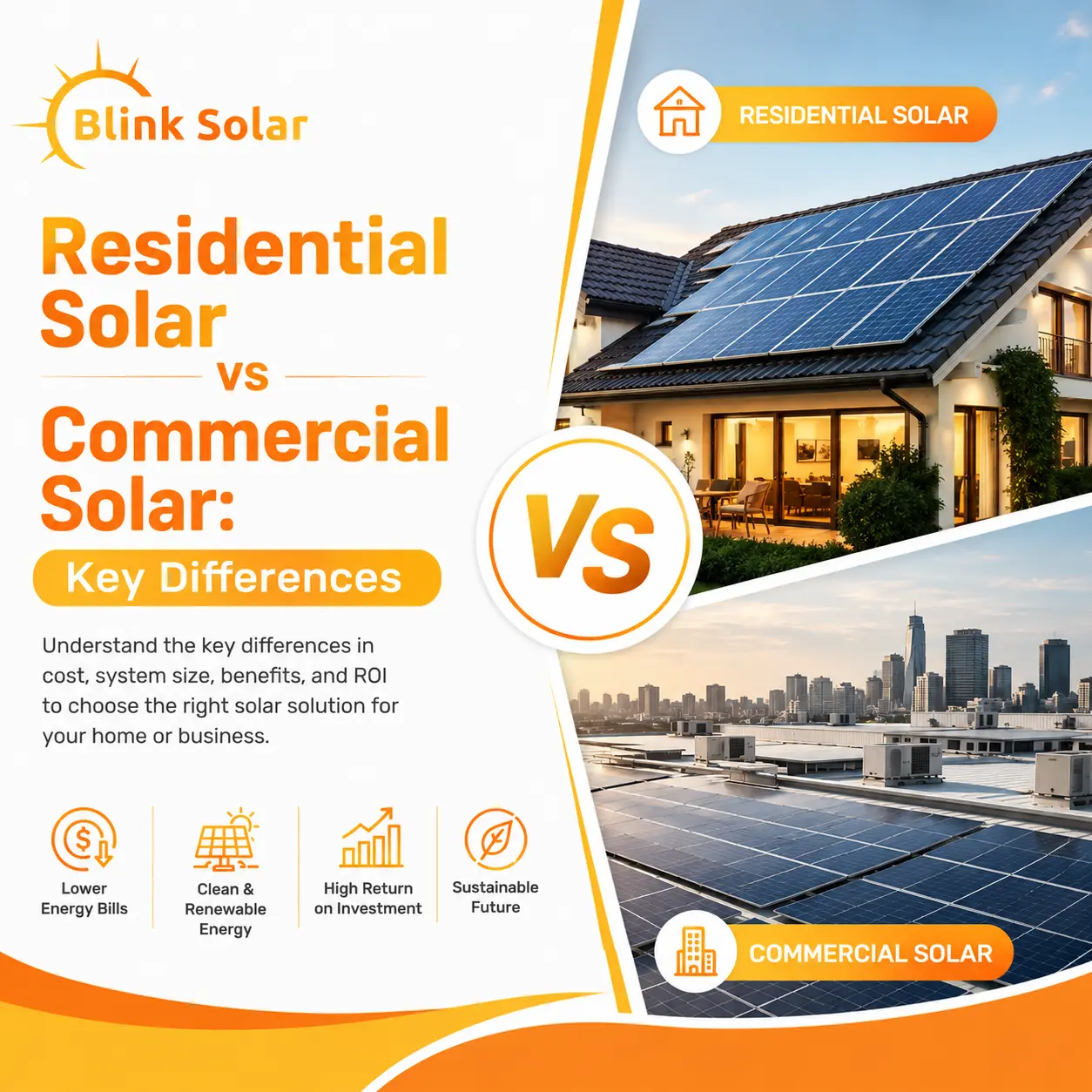 Residential Solar vs Commercial Solar